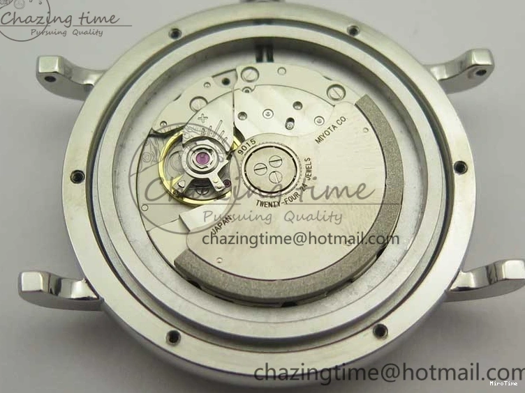 MIROTIME 0520 Portofino Automatic SS MKF 1:1 Best Edition White Dial On SS Mesh Bracelet A2892 V TechFriendly 7205